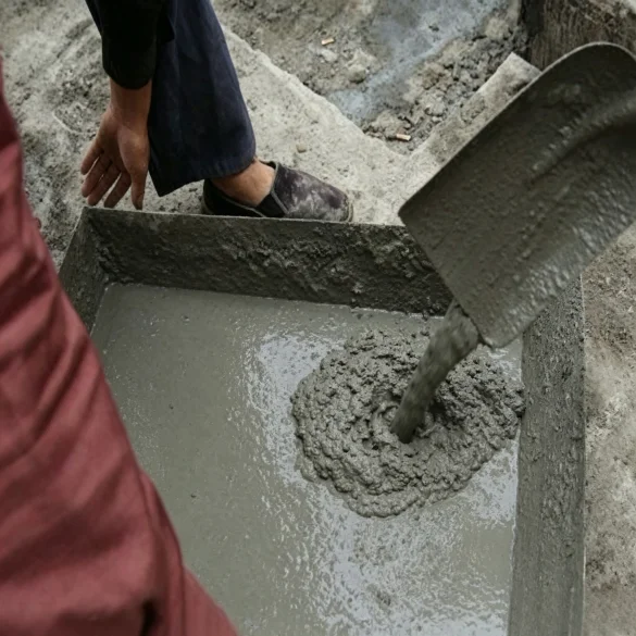Refractory castable application